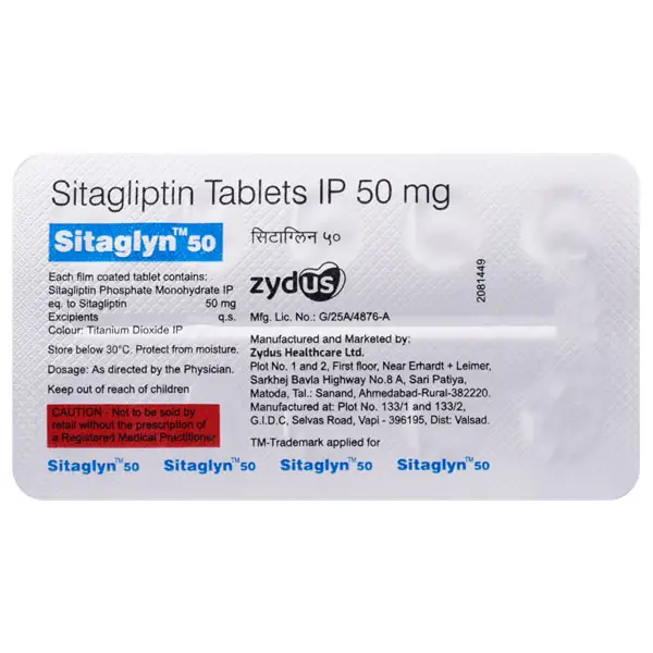 Sitaglyn 50 Tablet